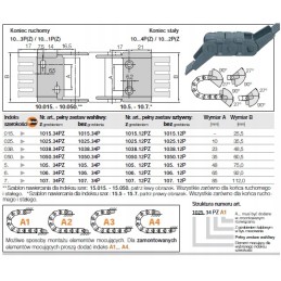 Serijos kreiptuvo jungiamųjų elementų rinkinys
