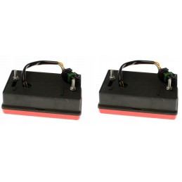 Galinių dešiniųjų ir kairiųjų žibintų rinkinys JCB ekskavatoriams