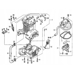 Honda gx25 gx35 uždegimo žvakė cmr5h