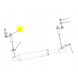 Kaištis 115x31 katės cilindras 906 902 1382160