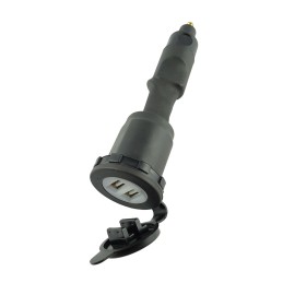 Adapteris nuo din lizdo iki 2x usb adapterio