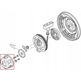 Hatz 1b20 1b30 1b40 starterio puodelis 04155000