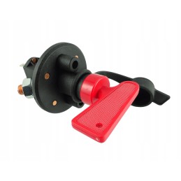 Pagrindinis srovės jungiklis 24v 500a su rezistoriumi