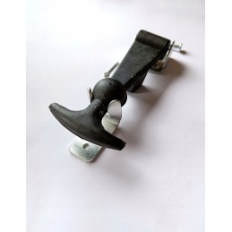 Dangtelio laikiklio komplektas, cinkuota guma, 125mm, 16x15mm