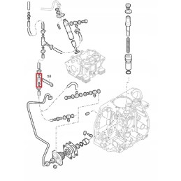 Hatz 1d, ty kuro atbulinis vožtuvas 00805502