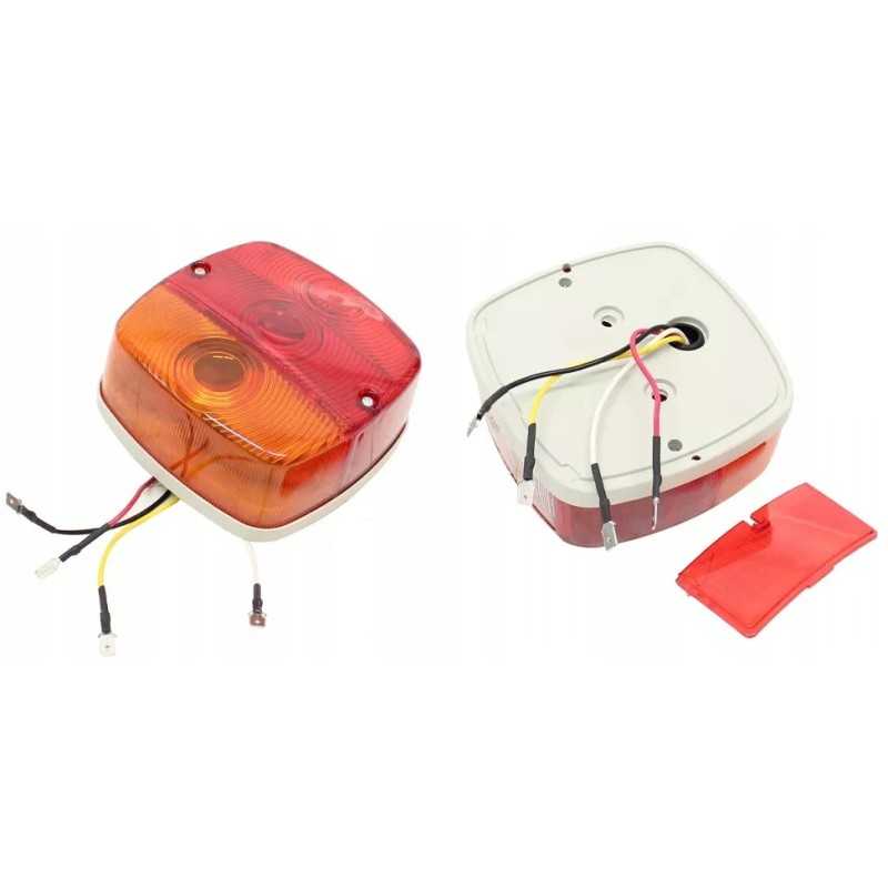 Kombinuotas galinis žibintas pl volvo bl60 61 71 ekskavatoriai