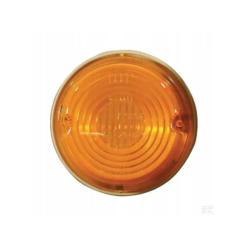 Lempos gaubtas, oranžinis, kairė ir dešinė, Hella