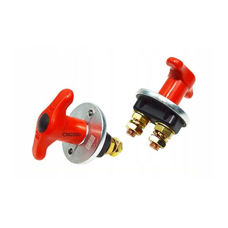 Akumuliatoriaus atjungiklis hebel 24v šakinis krautuvas