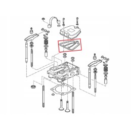 Hatz 1b20 vožtuvo dangtelio tarpiklis 05055700