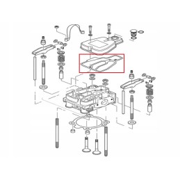 Hatz 1b30 vožtuvo dangtelio tarpiklis 05093301