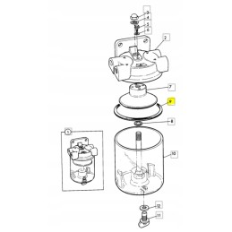 Jcb skaidrintuvo stiklo sandariklis 32 904708