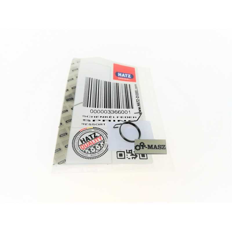 Hatz 1d41 1d81 išleidimo spyruoklė 03366001