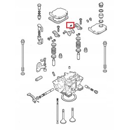 Hatz 1d41 1d81 išleidimo spyruoklė 03366001
