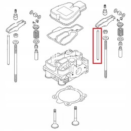 Hatz 1b30 vožtuvo srieginis strypas 05098900
