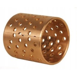 Bronzinė stumdoma rankovė su skylutėmis skersmuo 40 h 44 mm d50