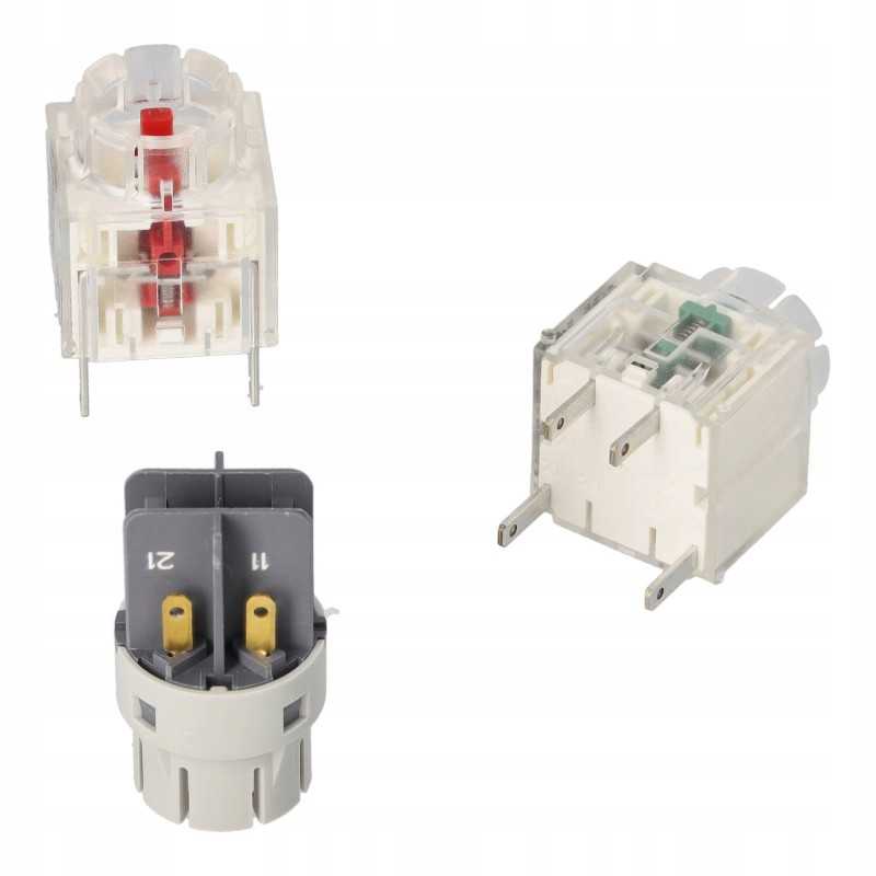 Modulis su 2NZ kontaktais, skirtas avarinėms lemputėms