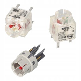 Modulis su 2NZ kontaktais, skirtas avarinėms lemputėms