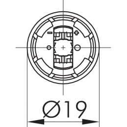 Modulis su 2NZ kontaktais, skirtas avarinėms lemputėms