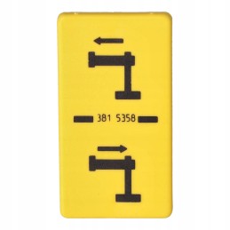 Hiab piktograma, išplečianti atramą