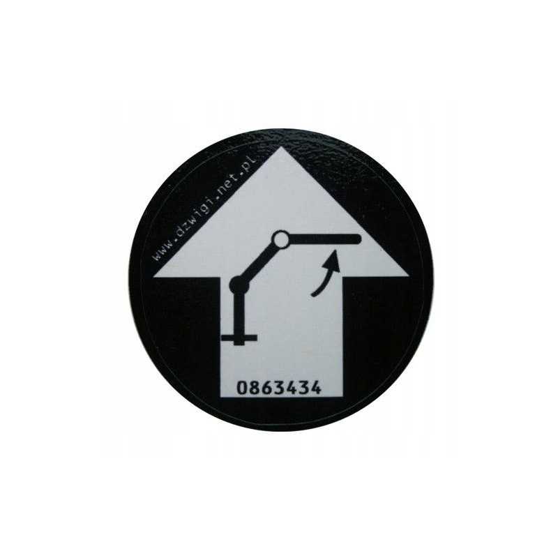 Atlaso piktograma, pakelianti ir nuleidžianti ranką