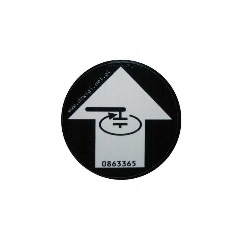 Atlaso piktogramos rotatoriaus sukimasis į dešinę