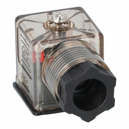 Din ritės kištukas su LED 12 24 VDC