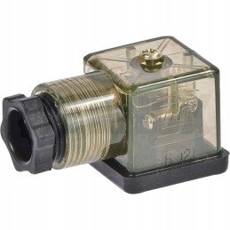 Din ritės kištukas su LED 12 24 VDC