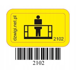Piktograma vienas žmogus krepšelyje