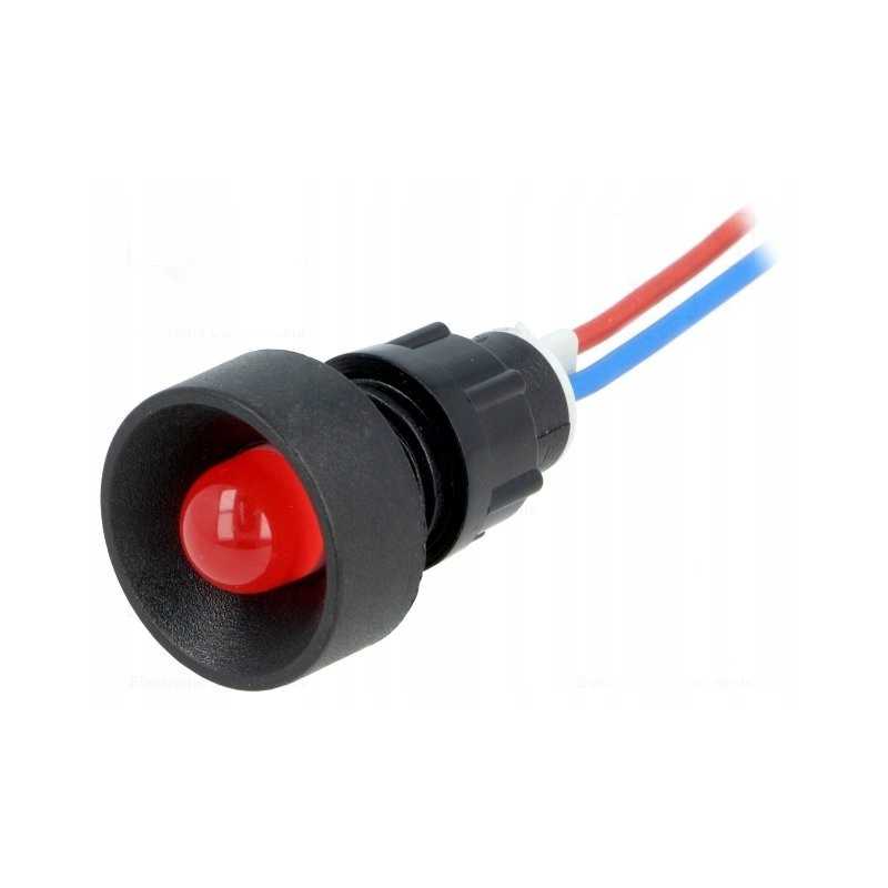 LED lemputė mirgėjo raudonai