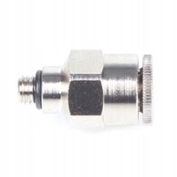 Tiesi jungtis m5x1 fi6 metalinė