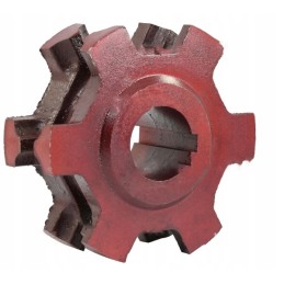 Lizdinis ratas 10 mm grioveliui su 6 aukštų dantų raštu