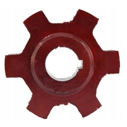 Lizdinis ratas 10 mm grioveliui su 6 aukštų dantų raštu
