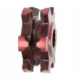 Lizdinis ratas 10 mm grioveliui su 6 aukštų dantų raštu