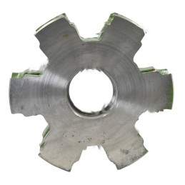 Kreipiamasis ratas su 6 skylutėmis, 60 mm skersmens, skirtas p grandinei