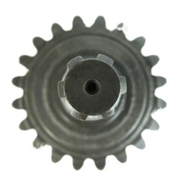 Kaltas velenas su ratuku su 20 antgalių ir 6 frezomis