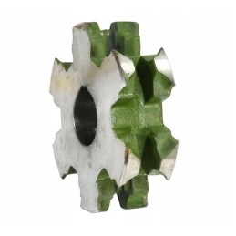 Lizdinis ratas 16 mm grioveliui su 6 angomis, 60 mm skersmens