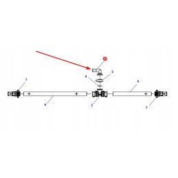Ag056272 purškimo montavimo alkūnė