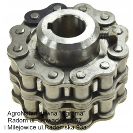 Grandininė sankaba, ketaus ratai, rcw barstytuvas