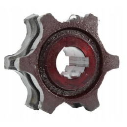 Lizdinis ratas 12 mm grioveliui su 6 aukštais dantimis