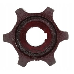 Lizdinis ratas 12 mm grioveliui su 6 aukštais dantimis