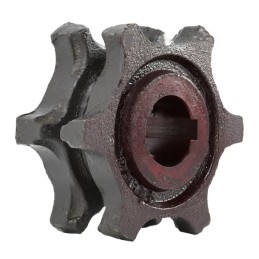 Lizdinis ratas 12 mm grioveliui su 6 aukštais dantimis