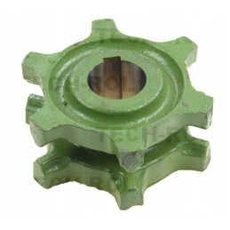 Lizdinis ratas 12 mm grioveliui su 6 aukštais dantimis