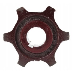 Lizdinis ratas 10 mm grioveliui su 6 aukštais dantimis
