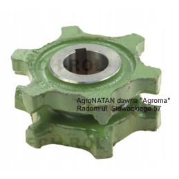 Lizdinis ratas 10 mm grioveliui su 6 aukštais dantimis