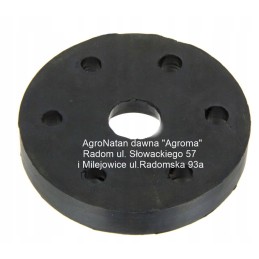 Guminis diskas, skersmuo 115 mm, 6 skylės, agro