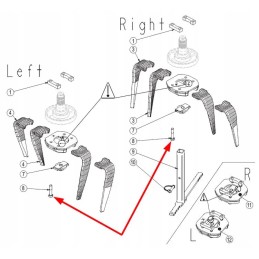 721031 varžtas 16 x 70 x 1 5 12 9 mm