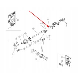 916121 maišytuvo velenai