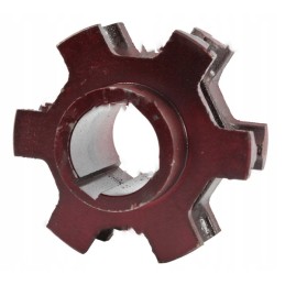 Lizdo ratas fi 50mm, 14mm griovelis su 6 barstytuvais