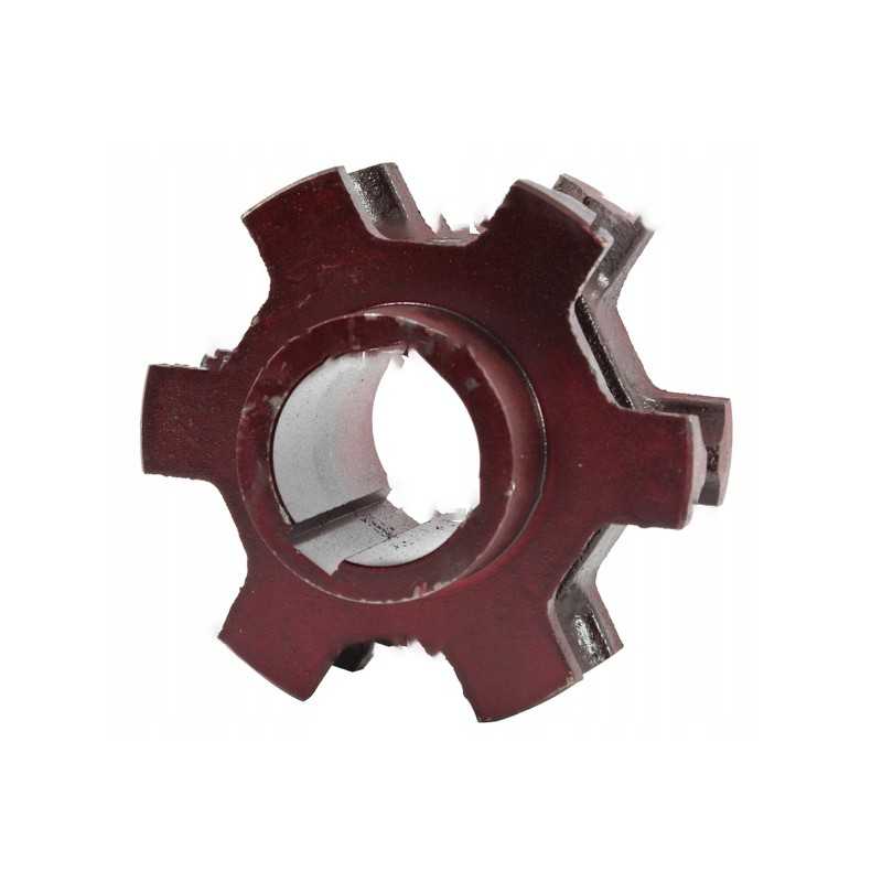 Lizdo ratas fi 50mm, 14mm griovelis su 6 barstytuvais