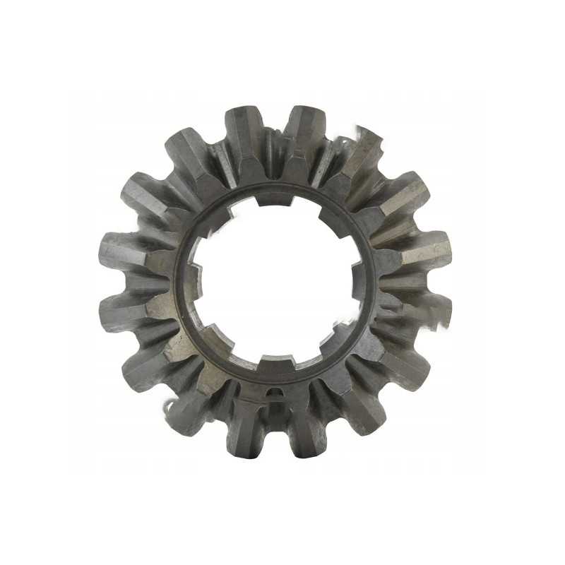 Kampinis ratas su 16 dantų tiesiu fortsc barstytuvu